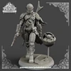 Alien Warrior Full Resin Figure 1/24 Scale 75mm Model Kit Miniatures GK Diy Unassembled and Unpainted Diorama Toys 1