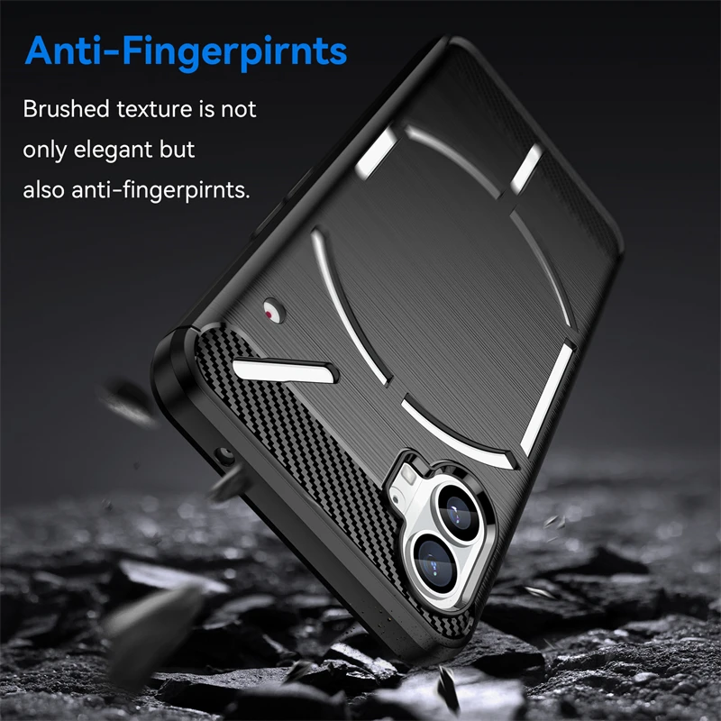 SEAHAI Cover per Nothing Phone (1), Elegante Magnetico Case