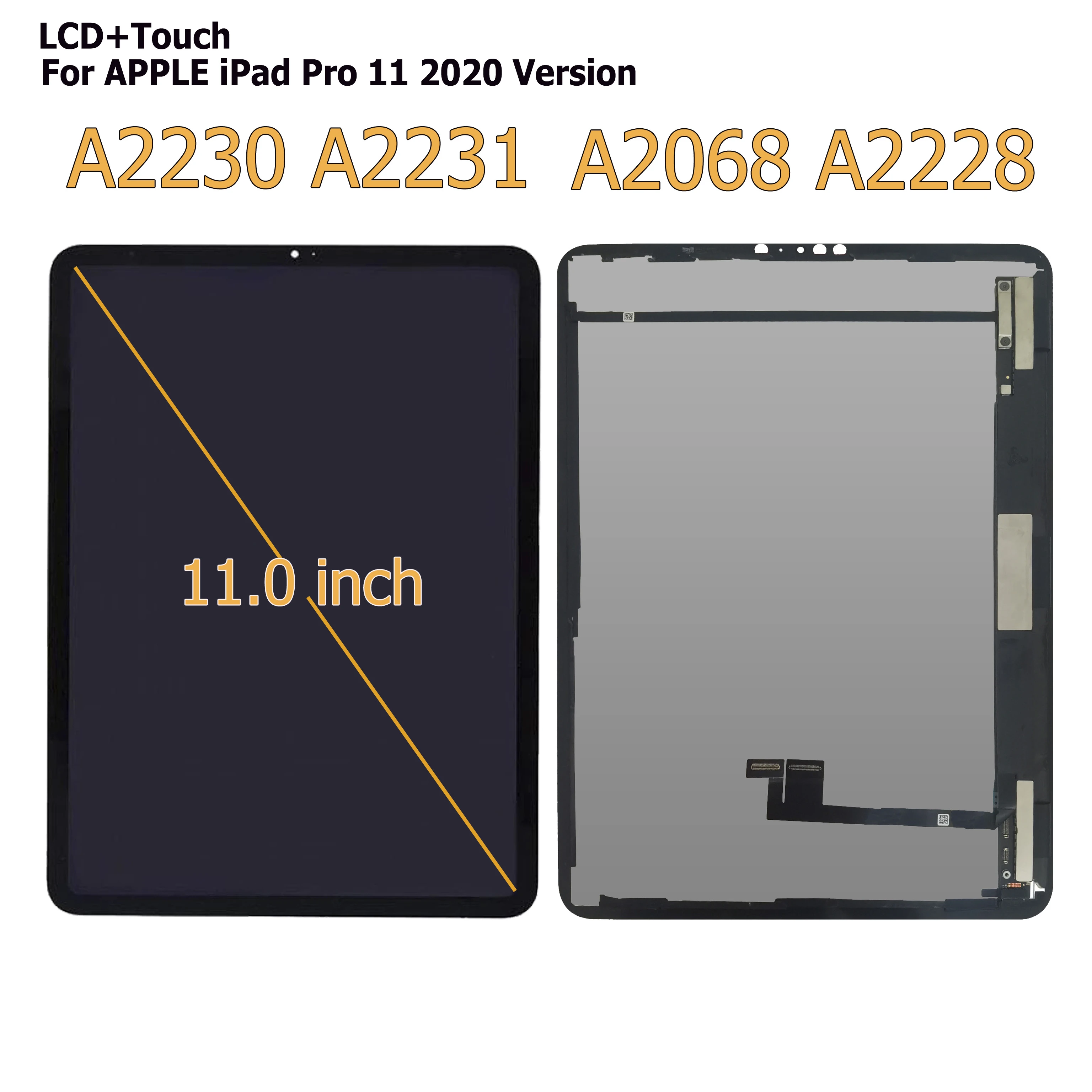 A1980 A1934 A1979 2018 A2068 A2230 2020 LCD Display Touch Screen Panel