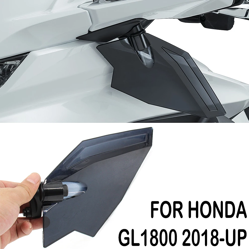 

For Honda Goldwing 1800 GL Gold Wing GL1800 Tour DCT 2018-2021 2022 2019 Motorcycle Accessories Adjustable Upper Air Deflectors