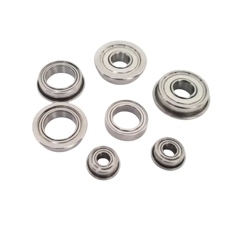 100pcs F681XZZ F682ZZ F682XZZ F683 F683ZZ F684ZZ F685ZZ F686ZZ F687ZZ F688ZZ F689ZZ 소형 플랜지 볼 베어링