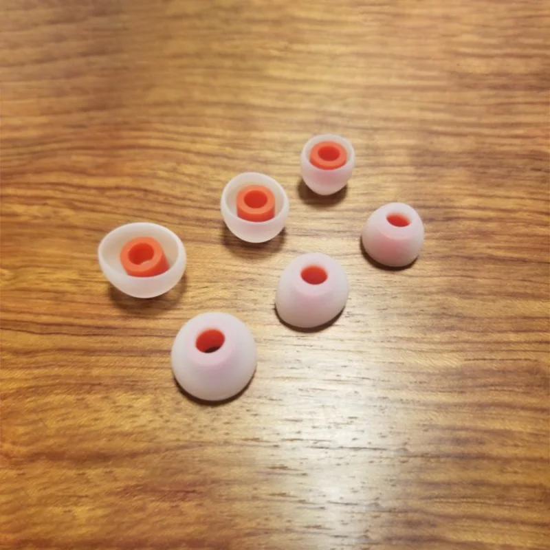Premium High-Quality In-ear Silicone Eartips - 3/6 Pairs, Multi-Size (S/M/L)