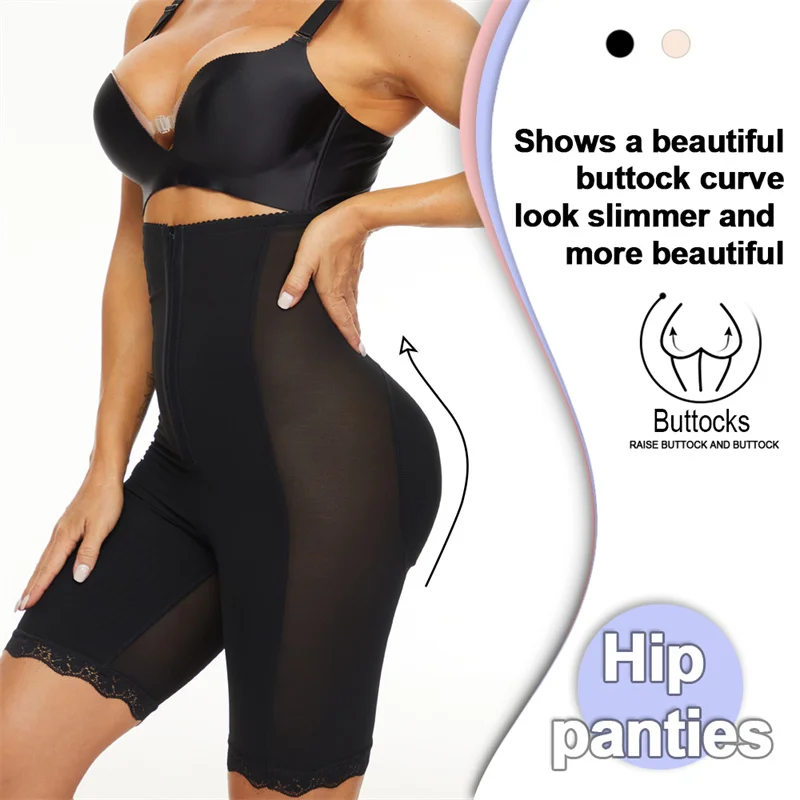 NINGMI Women Butt Lifter Shaper Panties Hip Enhancer Body Shaper High Waist Belly Shaper Panties Sexy Body Shapewear Underwear