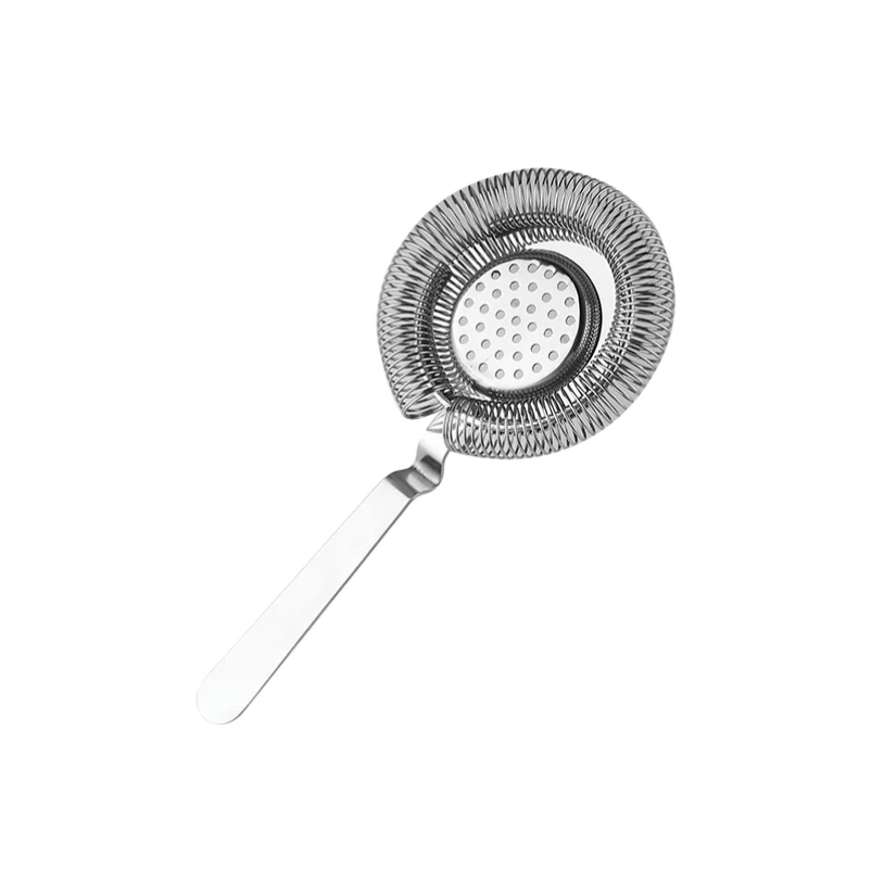 Stainless Steel Strainer for Deluxe Cocktail Drinkware Bar Accessorie Tools cocktail shaker strainer