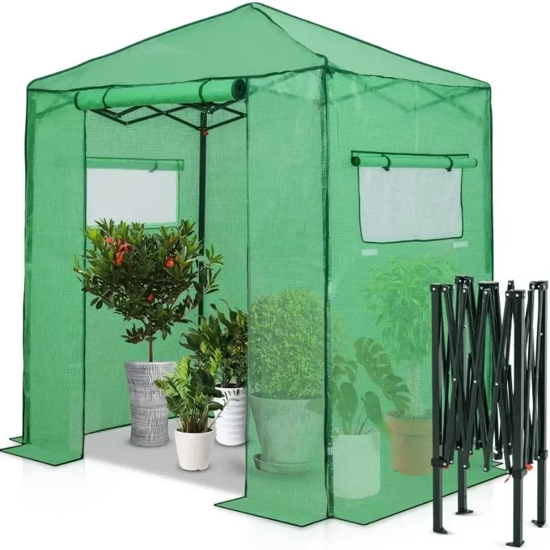 Pop-up Indoor Outdoor 6x4 Portable Walk-in Greenhouse 1