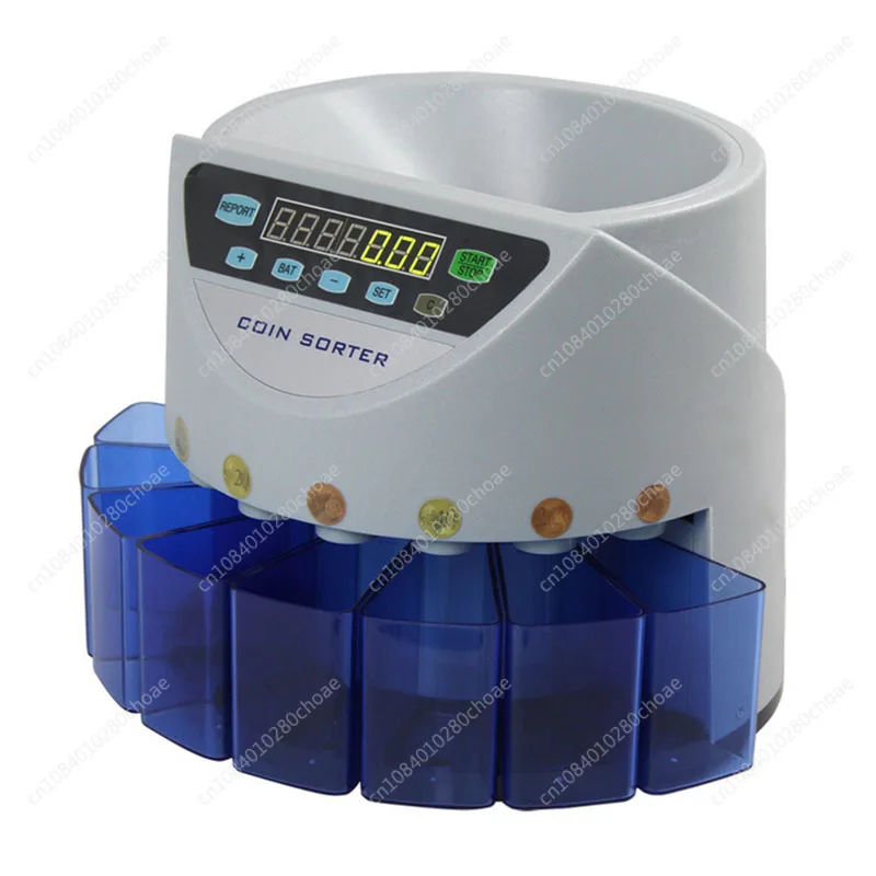 Electronic coin sorter coin counting machine for Euro, GBP, Japanese Yen, Israel