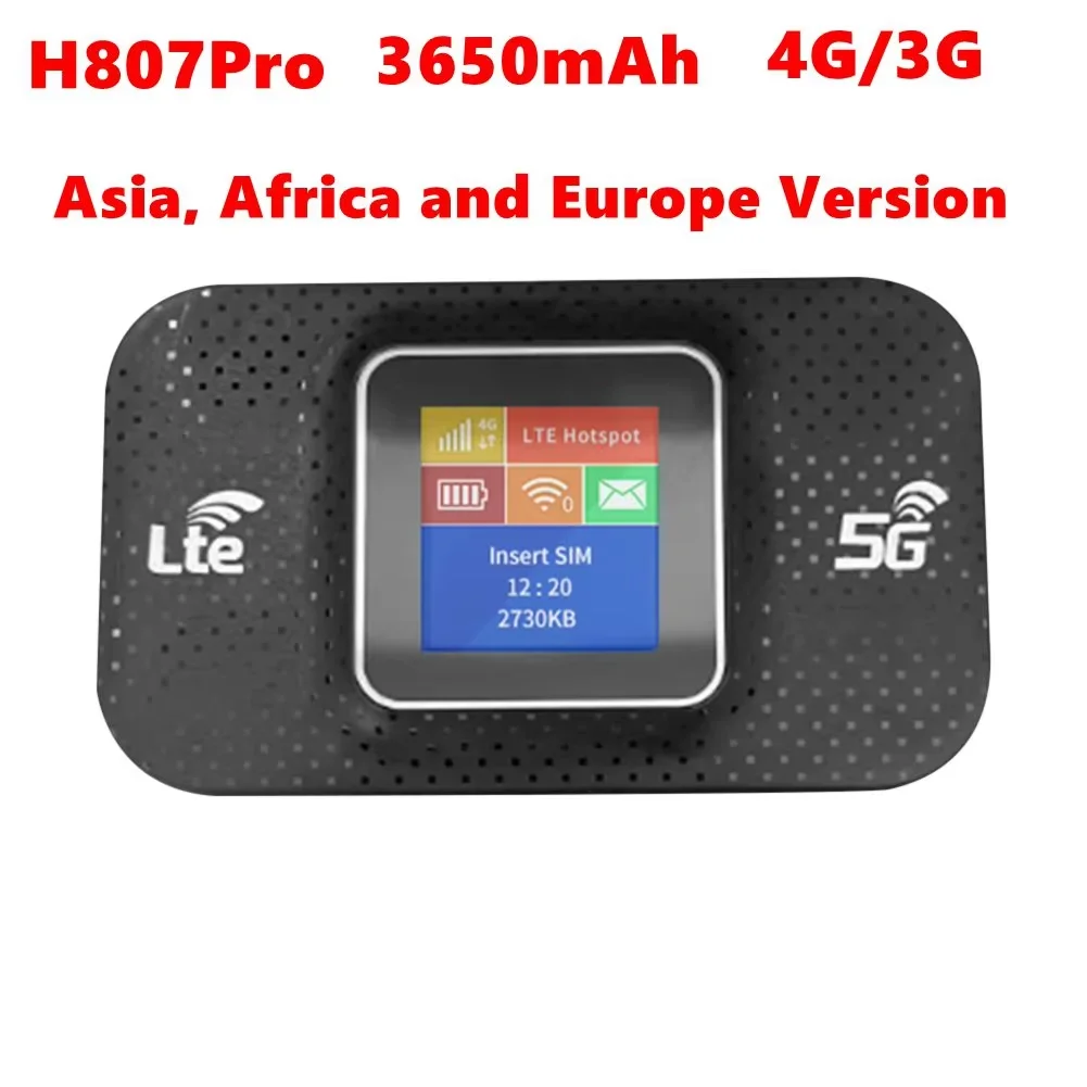 Portable High-Speed Mobile WiFi Router with Sim Card Slot
