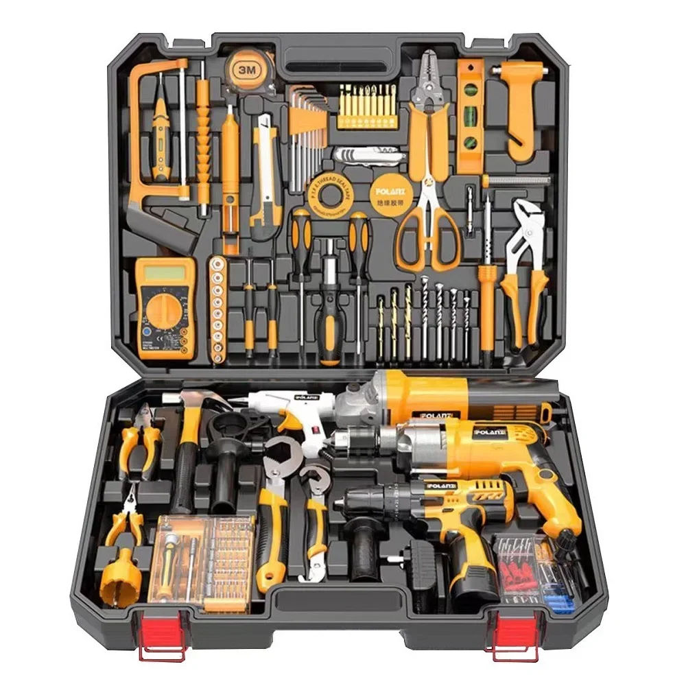 

Electrician Dedicated Waterproof Plastic Multi-function Home Hardware Tool Kit