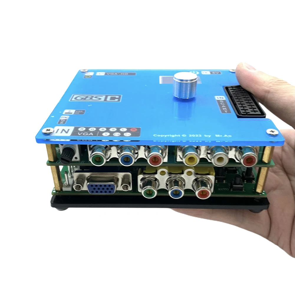Convertitore Video GBS Control con Schermo LCD, Adattatore Video HD per Giochi Arcade, Convertitore RGBS RCA/VGA a VGA/RCA per Console PS2 - Image 6