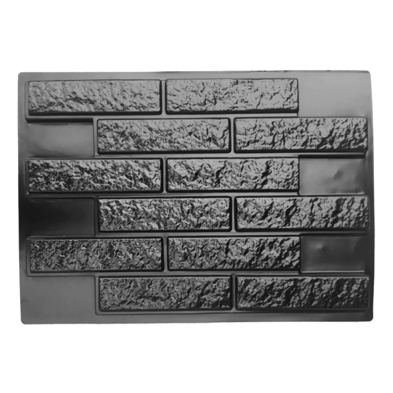 DIY for Path Maker Paving Cement Brick Mold Stepping Pavement Paver Plastic Concrete Mould Garden Decoration