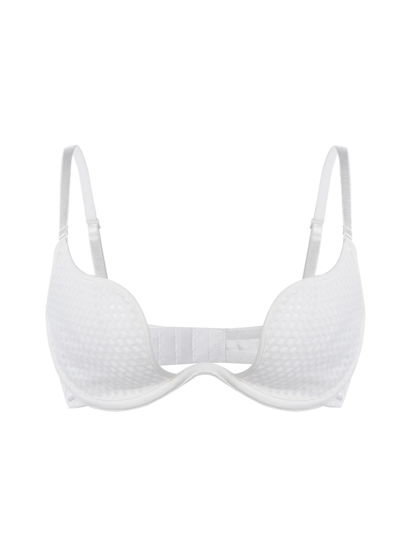 Sexy U-shaped spacer bra thin mesh Breathable underwear underwire comfortable stylish Lingerie bralette