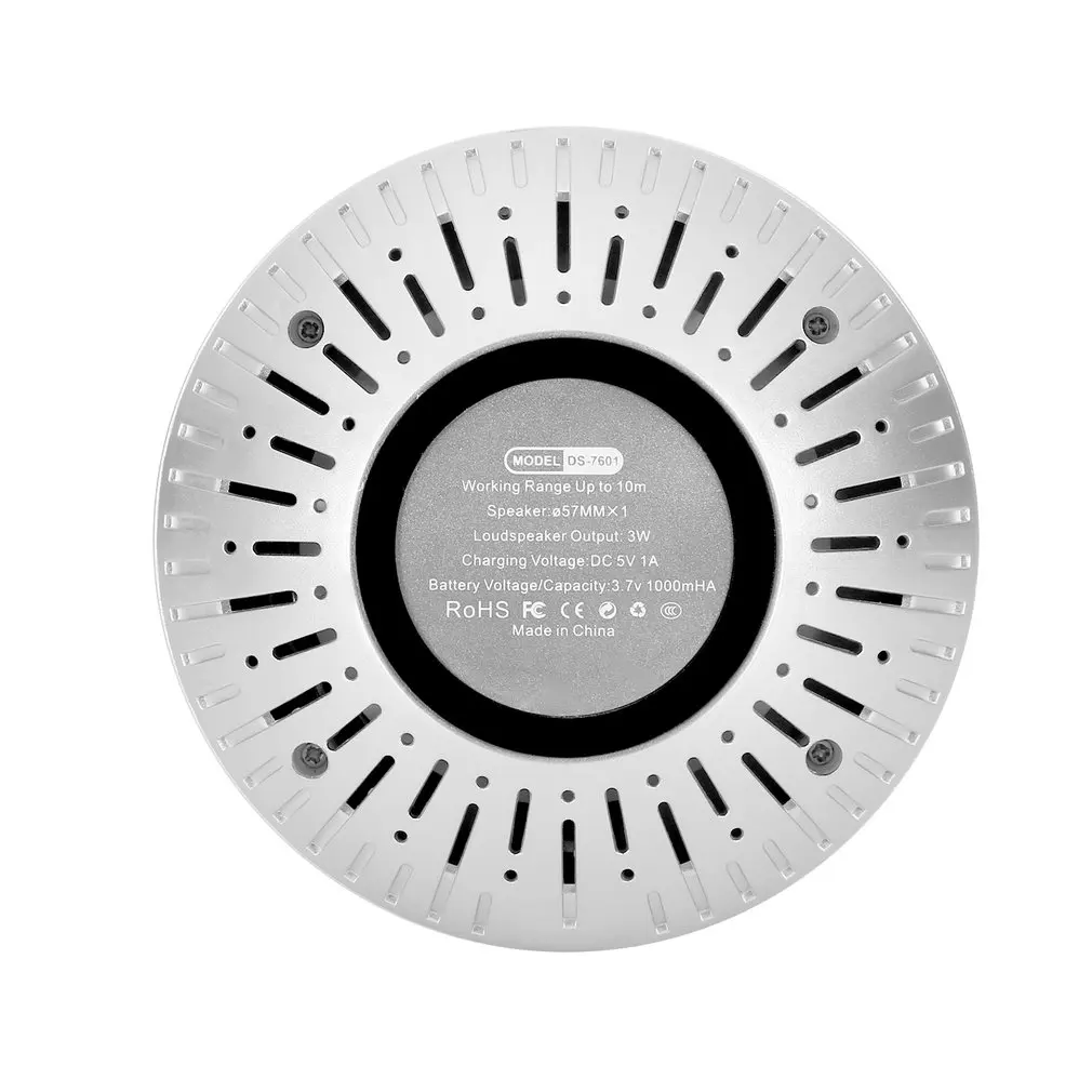 Leshp led lanterna sem fio bluetooth-alto-falantes compatíveis