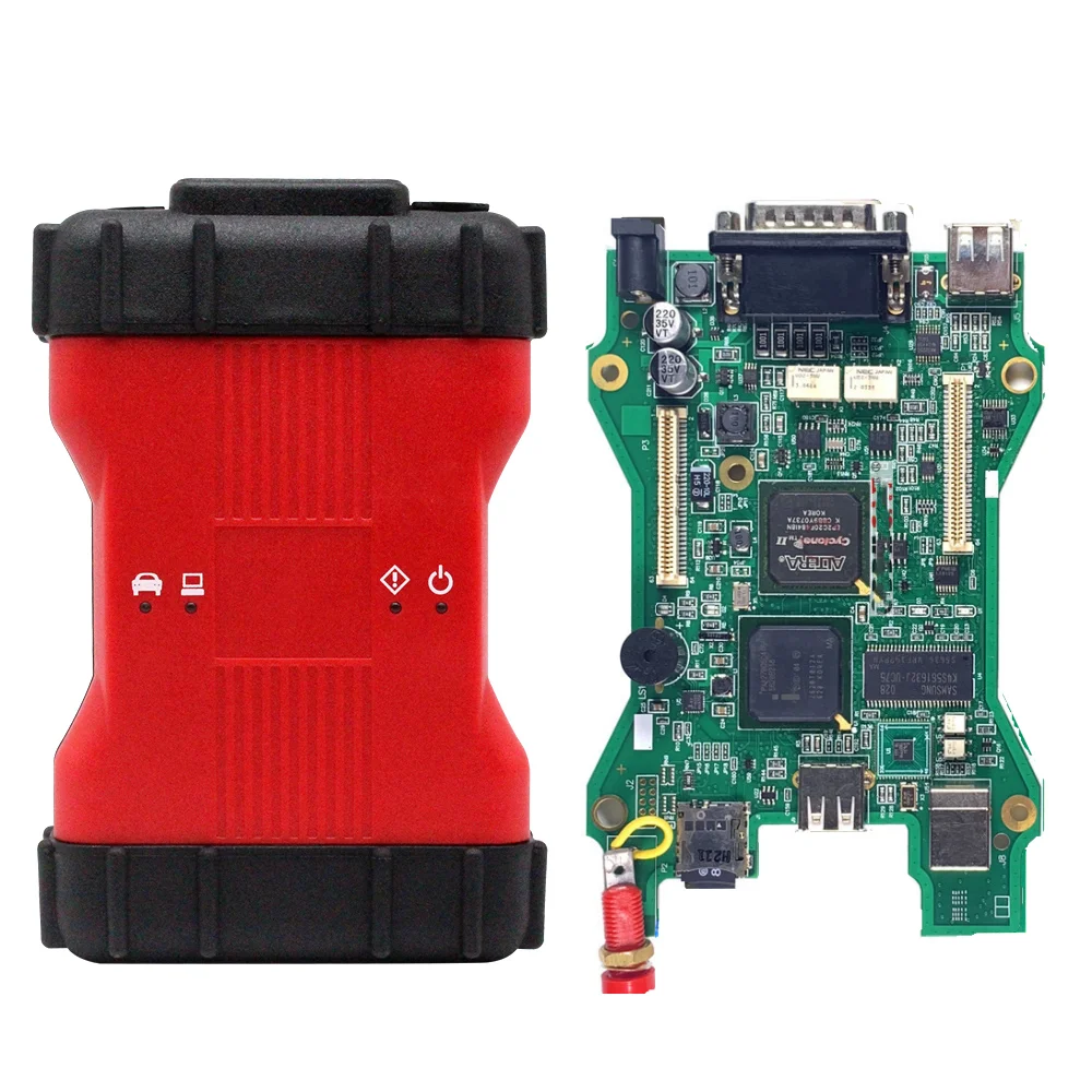 Высококачественный автомобильный диагностический инструмент VCM2 с полным чипом интерфейса IDS, двойной сканер