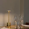 Table Lamp USB Metal Rechargeable Desk Light 3Colors Adjustable Creative Ambient Desktop Mood Mini Lighting Bedside Decorative 5