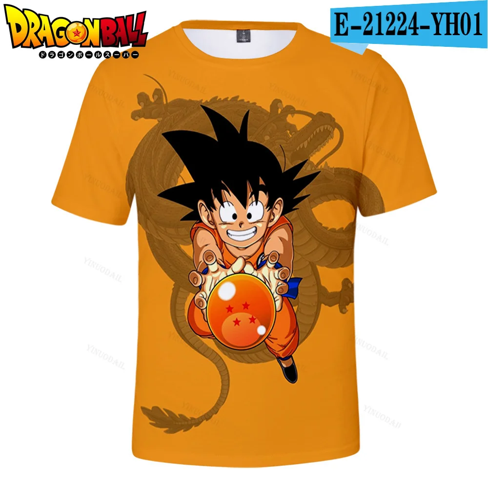 Camiseta de Dragon Ball Z para prenda de vestir, de gran tamaño, Vegeta, Son Goku, con personalidad _ - AliExpress Mobile