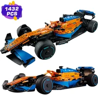 1431pcs Technical Formula 1 Racing Car Building Blocks Model Expert Speed Sports Vehicle Model Assembly Bricks Toys Kids Gifts 1