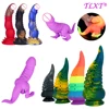 TLXT Huge Monster Dildo Lesbian Anal Toys Suction Cup Octopus Tentacle Artificial Penis Animal Dildo Sex Toys For Women Adult 1