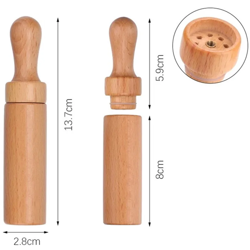 IMZAY Wool Felting Tool without Needls Professional DIY Felt Needles Tool with Wooden Cap for Handmade Craft Work