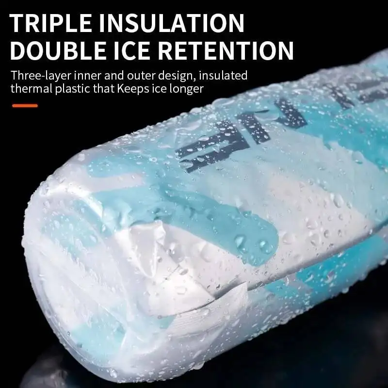 Custom Insulated Squeeze-Free BPA-Free High-Quality Cycling Water Bottle