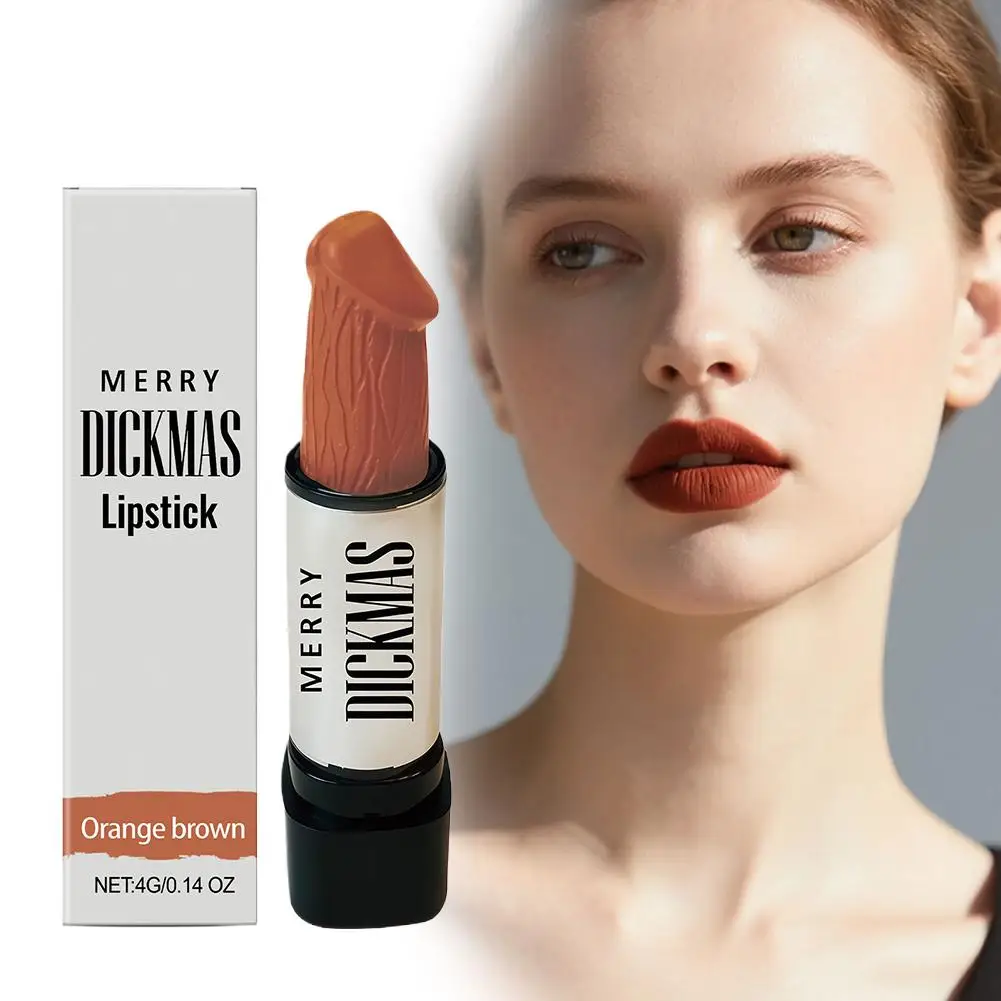 Bright Red Matte Lipstick Long Lasting Waterproof Lip Makeup_voghion.com