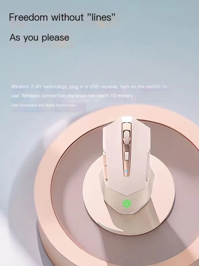 Wireless mouse for laptop pc girls gift