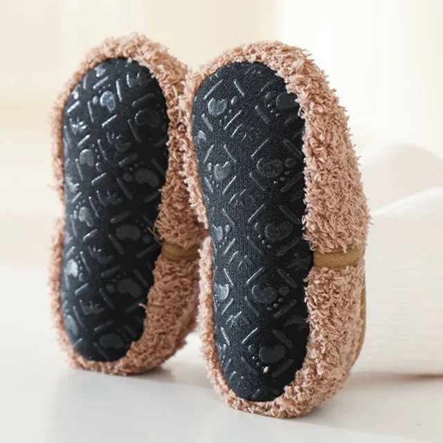 Cozy and stylish baby slippers