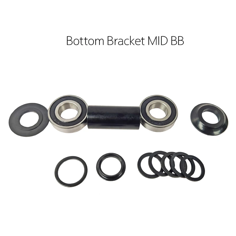 BMX 자전거 MID BB 하단 브래킷 스틸 콘 튜브, 플라스틱 콘 스페이서 Φ..