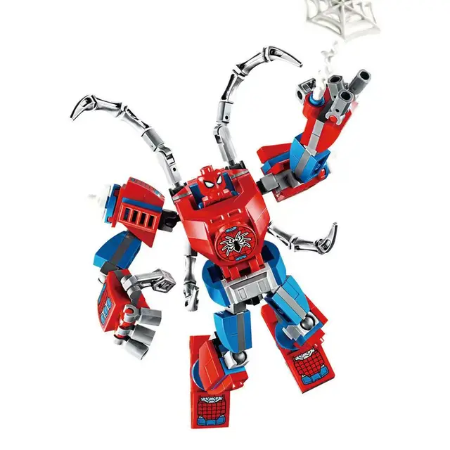 Superhero Action Figure Building Blocks 4