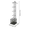 Sports Ball Storage Rack Balls Storage Stand Vertical Ball Rack Layered Ball Storage Rack Basketball Holder Display Stand Rack 2