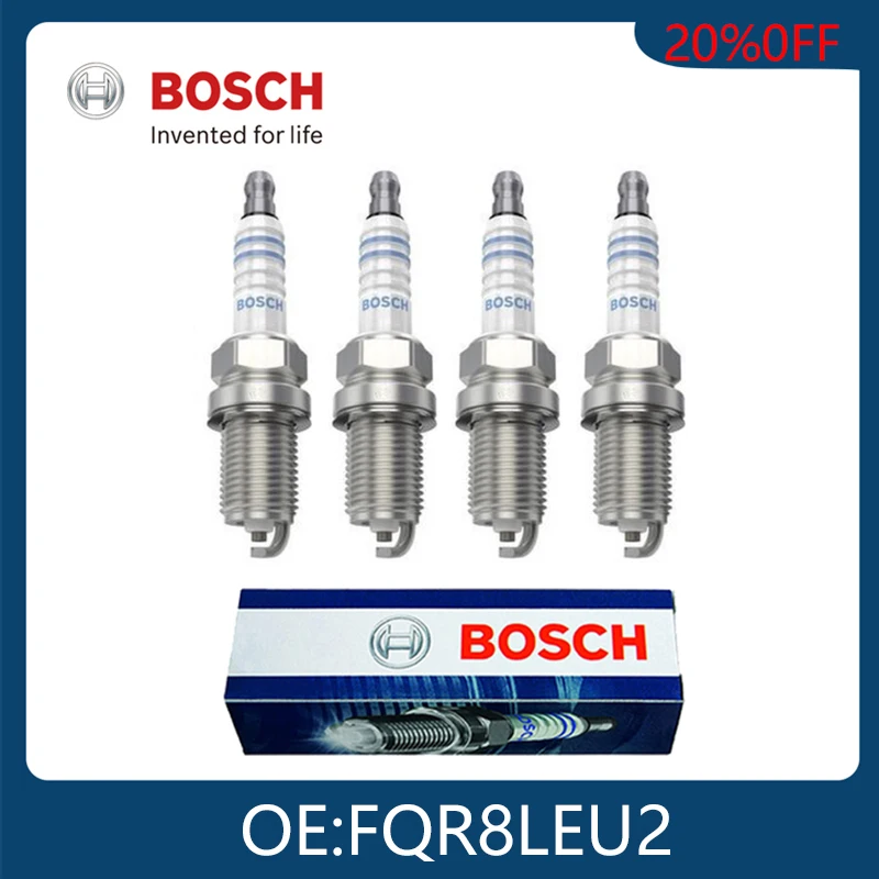 BOSCH Genuine 4pcs 0242229699 55569865 Spark Plugs For Chevrolet Cruze