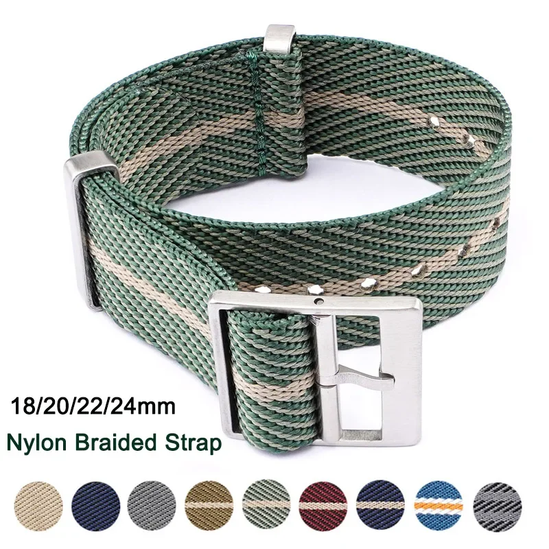 18Mm 20Mm 22Mm 24Mm Cinturino Per Omega Per Swatch Joint Moon Watch Cinturino Per Orologio In Nylon Universale Cinturino Sportivo Cinturino Da Polso