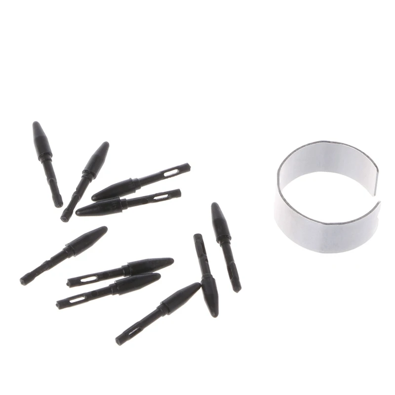 New 10 Pcs Replacement Pen Nibs Pen Tips Just for Huion Digital Graphics Tablet