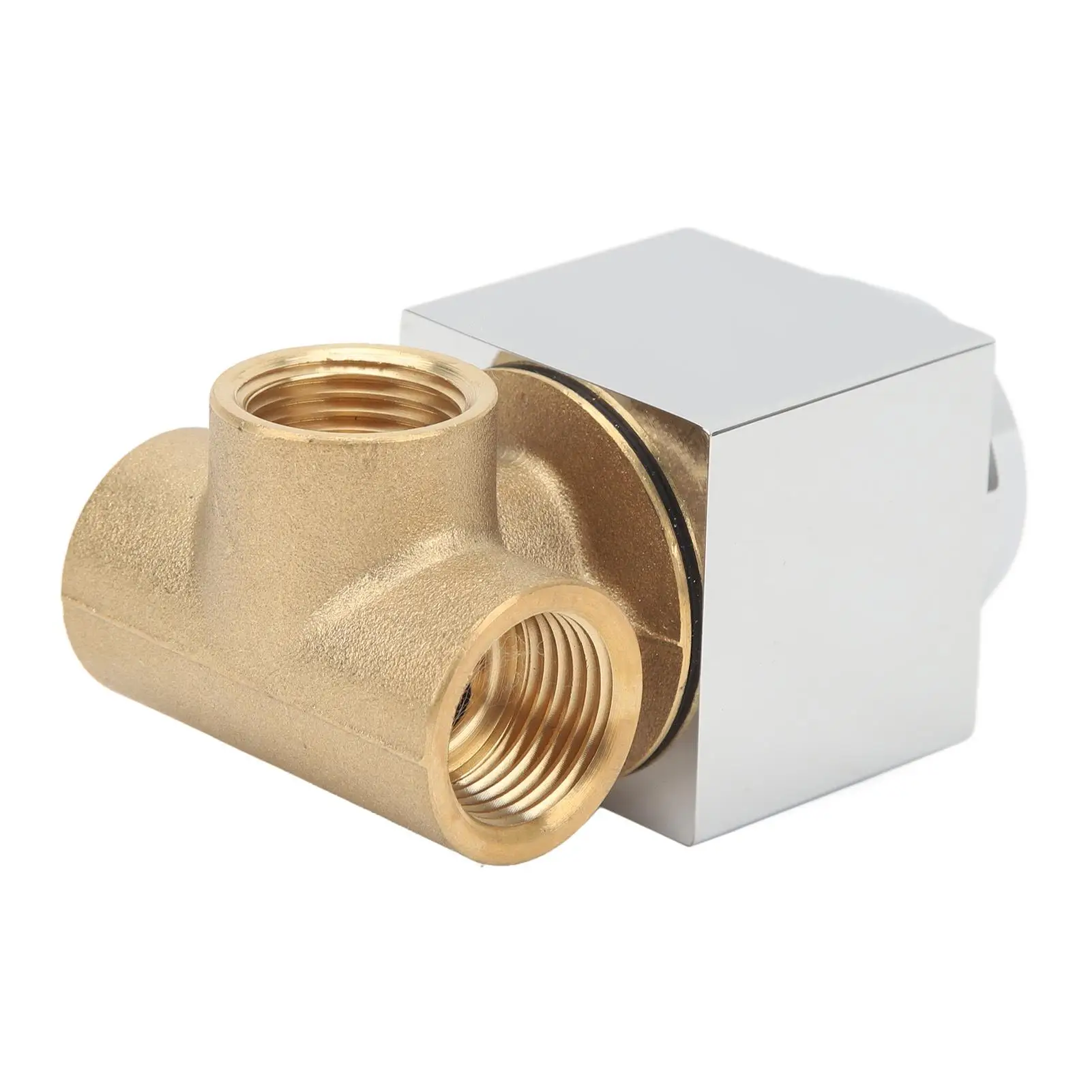 Leakage-Proof Shower Mixing Kit with Temperature Control-In-Wall Copper Handle for bathroom Upgrade