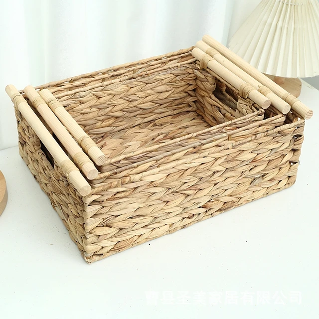 Cestas Baño Madera - Cestas De Almacenaje - AliExpress