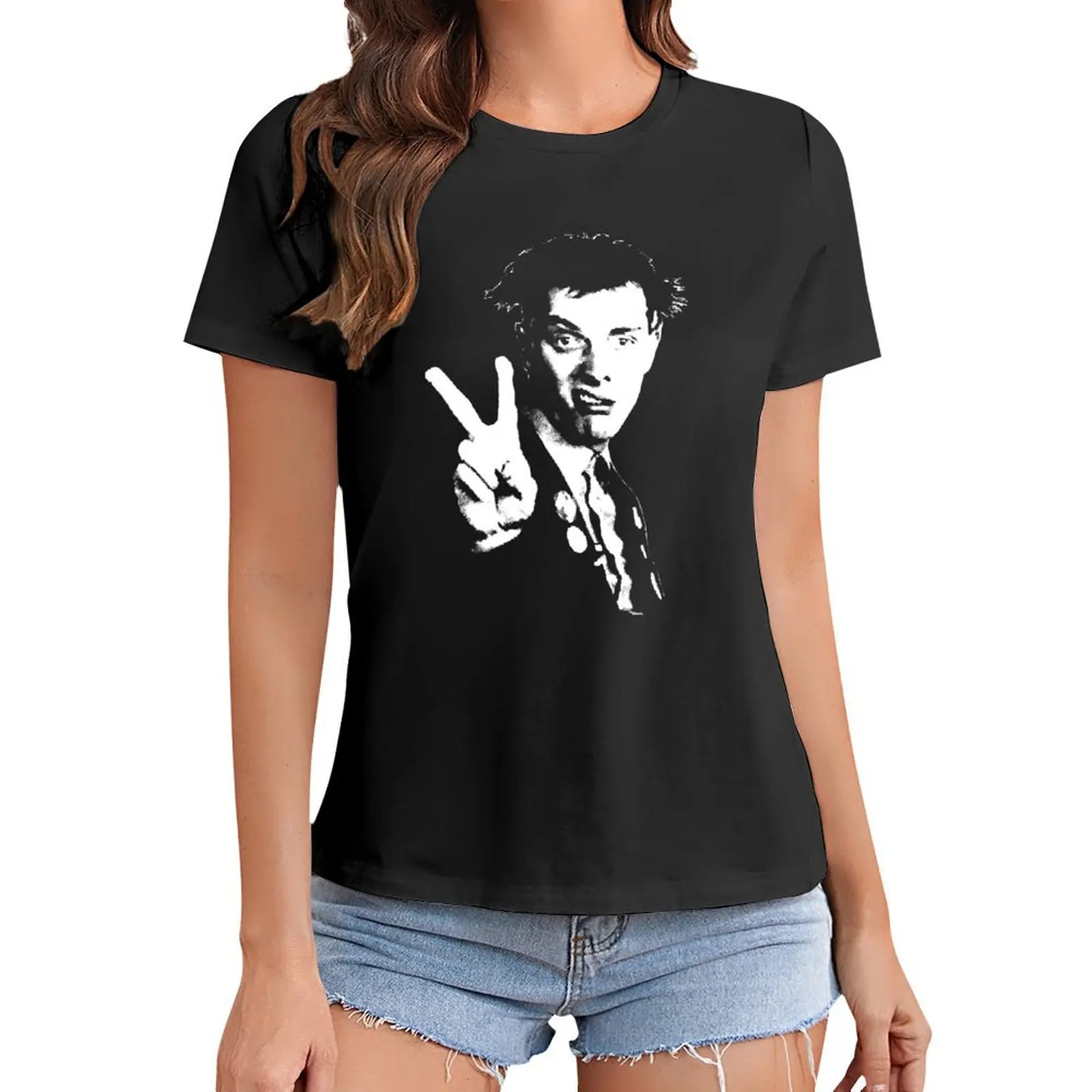 

THE YOUNG ONES T-Shirt Short sleeve tee oversized Women's cotton t-shirt