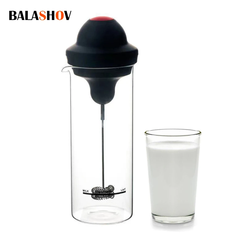 Electric Milk Frother Cup Portable Milk Frother Electric Foamer Coffee