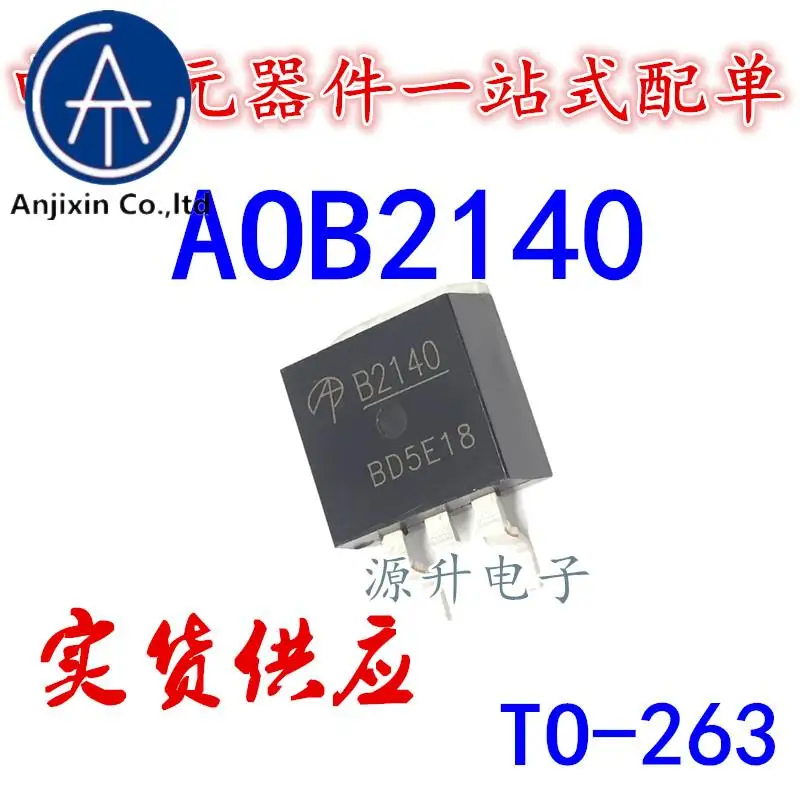 

10 шт. 100% оригинальный новый AOB2140L AOB2140 B2140 полевой эффект МОП-трубка TO-263 N канал