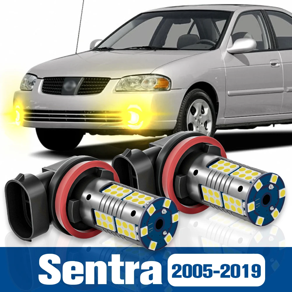 

2x LED Fog Light Blub Lamp Accessories Canbus For Nissan Sentra 2005-2019 2006 2007 2008 2009 2010 2011 2012 2013 2014 2015 2016