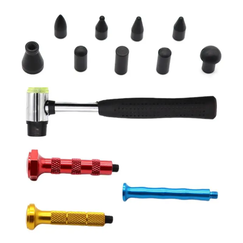 

Car Dent Repair Hammer Professional Dent Removal Kit With 9 Replacement Knockdown Leveling Pens Car Body Repair Tools Car Hammer