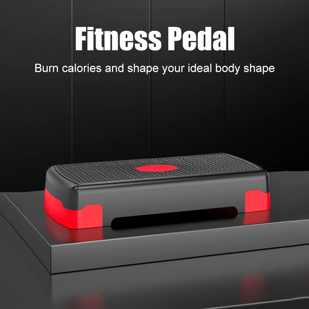 Description Picture 6 of itemGym Exercise Foot Pedal Mini Body Building Stepper Adjustable Non-slip Stable 200KG Load-bearing Portable Fitness Equipment