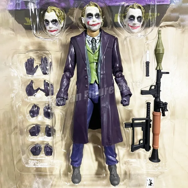 Mafex The Joker Ver.2.0 Action Figure Dark Knight Figurine Movable