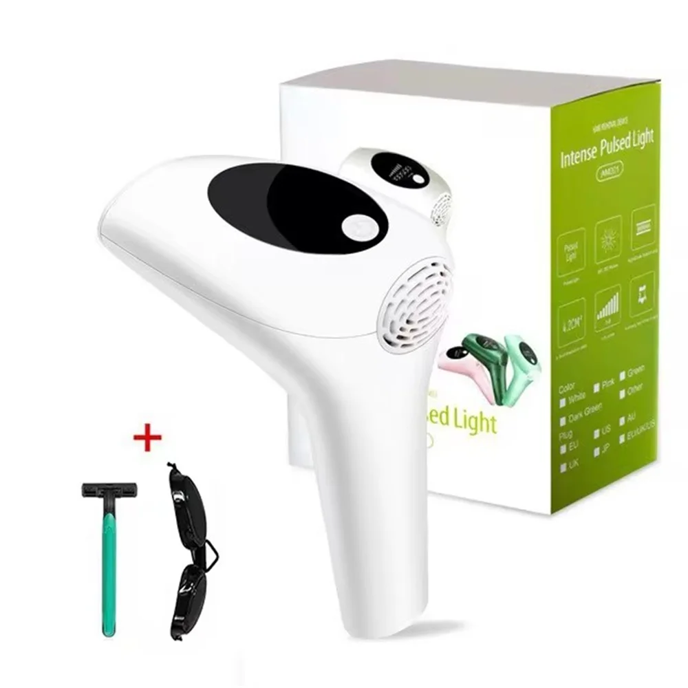 900000 Flashes Laser Epilator Instrume Permanent IPL Hair Removal Home Use Devices Ice Cool Painless Intense Pulsed Light