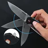 Pocket Folding Knife J146 D2 Blade G10 Handle Outdoor Hunting Hiking Tactical Jackknife Kitchen Utility Survival Camping Knife 4