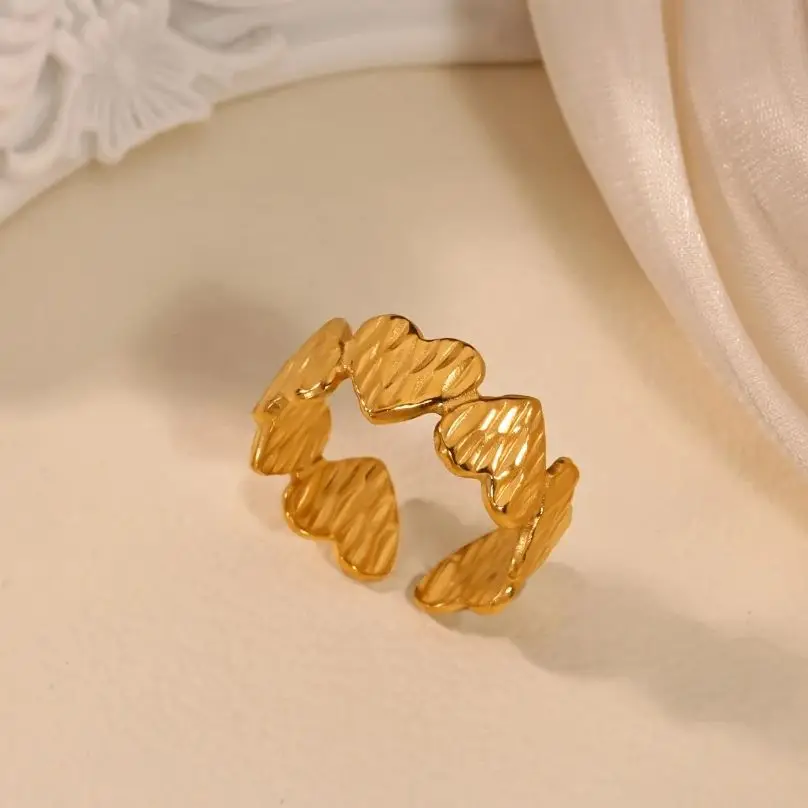 Vintage Geometric Heart Stainless Steel Jewelry Gift