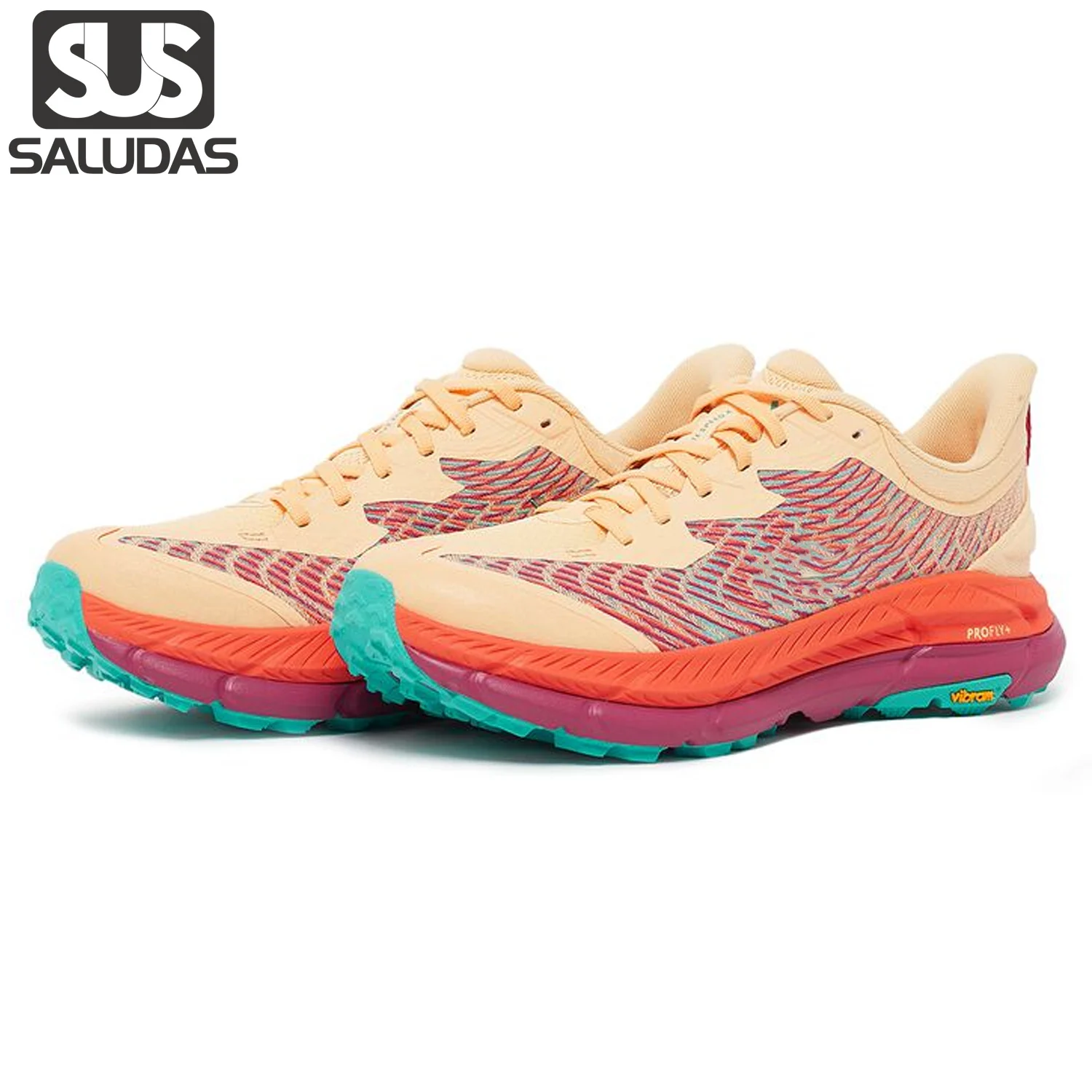 

SALUDAS Mafate Speed 4 Men Trail Running Shoes Women Outdoor Mountain Trekking Shoes Breathable Stretch Marathon Sneakers