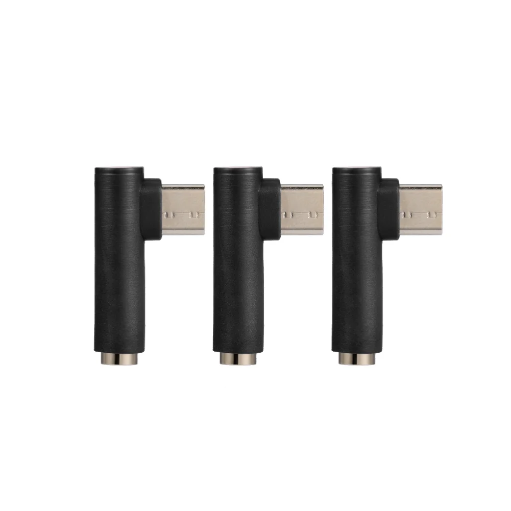 Cavo per Cuffie Da 90 Gradi USB C a 3,5 Mm, Convertitore Dongle Audio