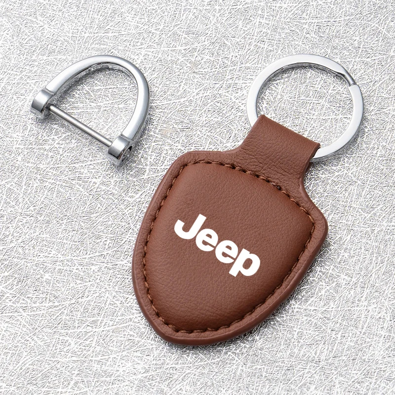 AiGMY Porte-clés De Voiture En Métal Compatible Avec Jeep Wrangler 2018