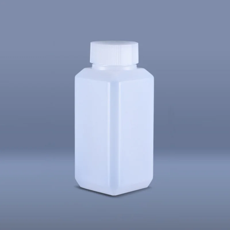 120ML Small Empty Square Bottle HDPE Material Liquid Containers