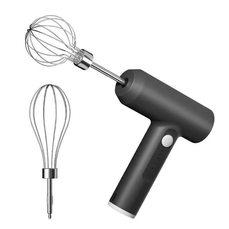 Wireless Electric Portable Mixer: 3-Speed Egg Beater & Baking Tool