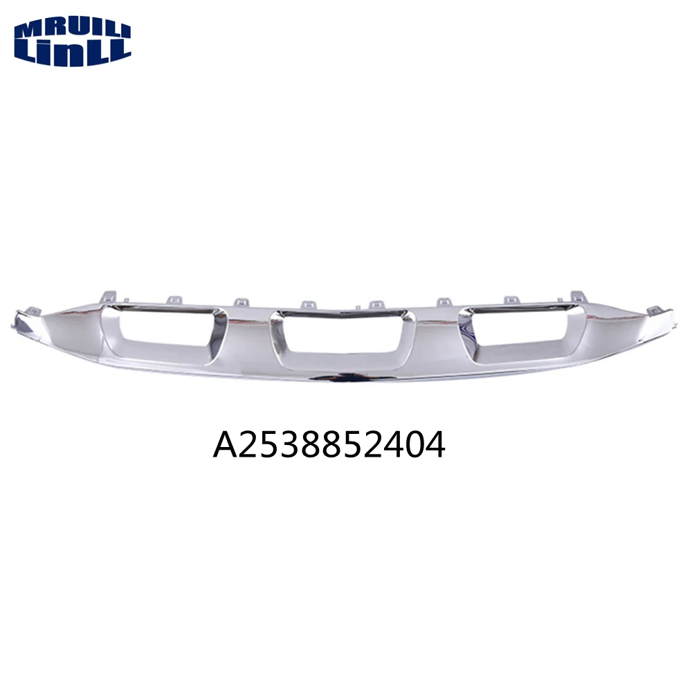 Moldura de cromo inferior para parachoques delantero, moldura para Mercedes Benz GLC X253 W253 C253 2538851804-2538852104, 2538852404, 2020